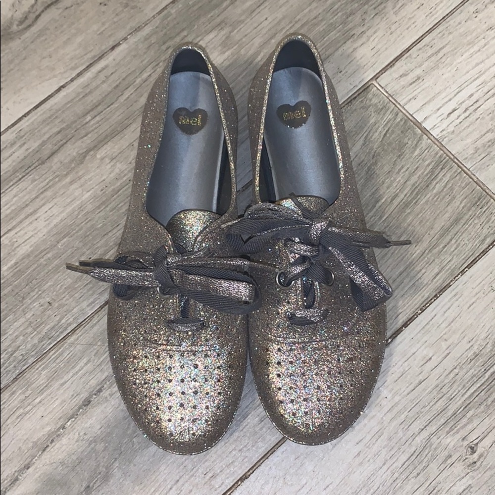 Melissa sparkly flats